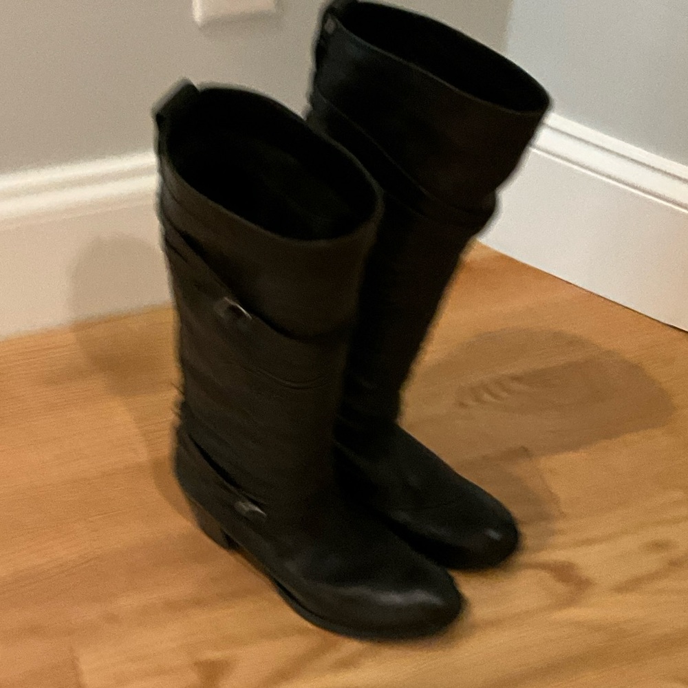 Frye Black Heeled Boots for Women
